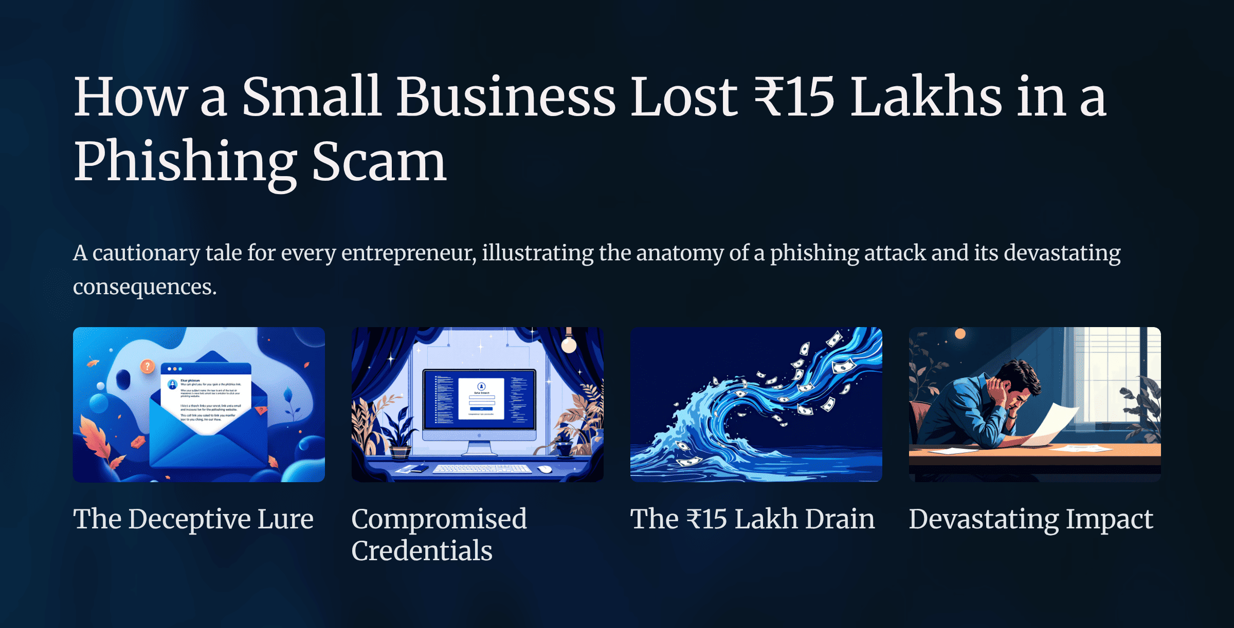 How a Small Business Lost ₹15 Lakhs in a Phishing Scam