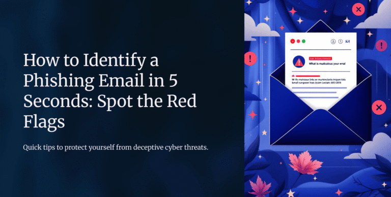 How to identify a phishing email